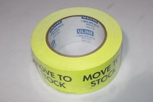 uline S-8169 2" x 3" Move To Stock Labels (500 per Roll) - Picture 1 of 1