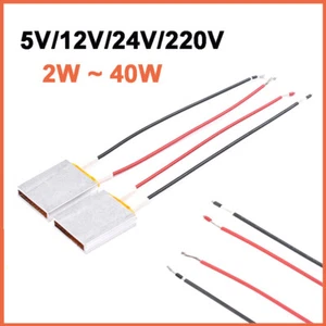 5V/12V/24V/220V PTC Heizplatte Heizelement Thermostat Heizplatte Heizung Platte - Bild 1 von 8