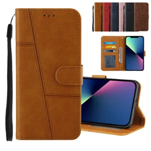 PU Leather Case for Xiaomi Redmi 9A 9i 9AT Note 9S 10 Magnetic Wallet Flip Cover - Picture 1 of 18