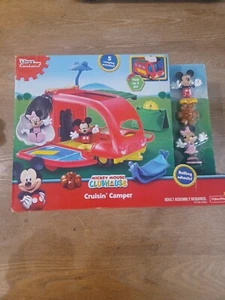 Disney Topolino Club House Cruisin' Camper Playset Nuovo Con Scatola Raro - Foto 1 di 7