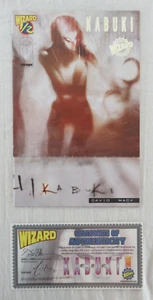 Cómics de imagen de David Mack 1999 edición exclusiva de revista Wizard Kabuki #1/2 Wizard Magazine - Imagen 1 de 4