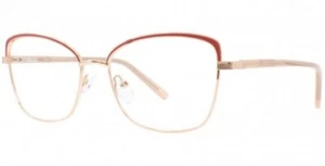 COSMOPOLITAN SAIGE CORAL ORO ROSA nuova montatura per occhiali da vista per donna - Foto 1 di 1
