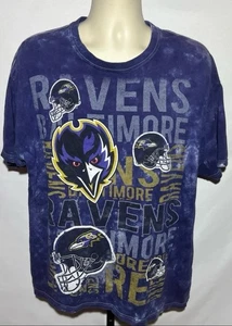 Vintage Tie Dyed Baltimore Ravens NFL Football T-Shirt Gr. L - Bild 1 von 4