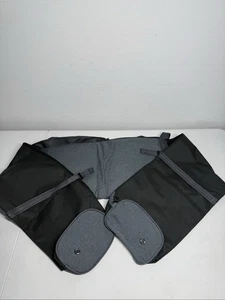New Crane Ski Bag 72” X 11” Zip Black Gray Waterproof Padded on the Middle NWOT - Picture 1 of 8