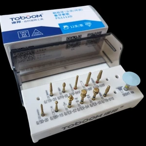 Kit Preparazione Dentale Bur BOPT Restauro Verticale Restauro Corona FG7906 - Foto 1 di 19