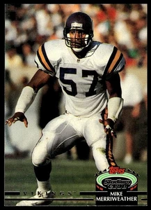 Mike Merriweather 1992 Stadium Club #222 - Imagen 1 de 2