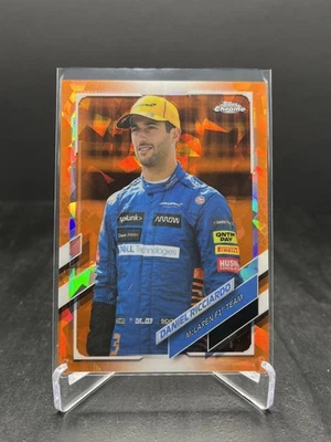 2021 Topps Chrome Sapphire Formula 1 F1 Daniel Ricciardo Orange 14/25 #29 - Image 1 of 2
