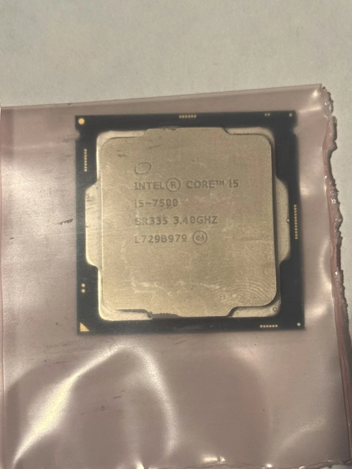Procesador Intel Core i5-7500 (3,4 GHz, 4 núcleos, LGA 1151) - SR335 Foto 1 de 1