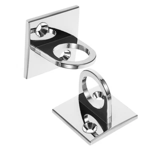 2 Pcs Concierge Pole Hanger Crowd Control Wall Mount Post and Rope - Picture 1 of 12