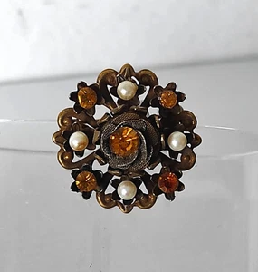 Pin Vintage Firmado Coro Años 50 - Imagen 1 de 3