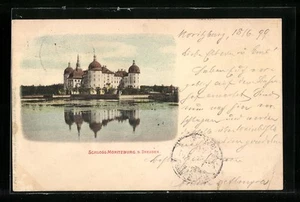 Moritzburg b. Dresden, Schloss Moritzburg, postal 1899 - Imagen 1 de 2
