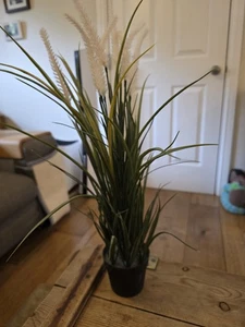 Ikea FEJKA Artificial potted plant, in/outdoor grass, 9 cm - Picture 1 of 2