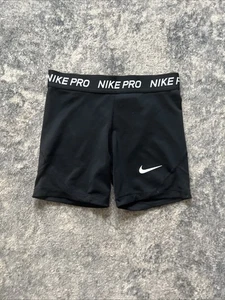 Nike Pro Dri-FIT pantaloncino ragazzo nero taglia L - Foto 1 di 6