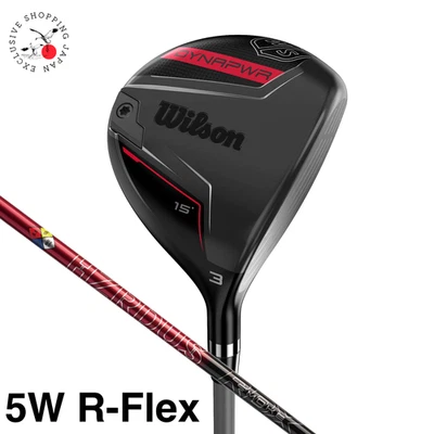 Wilson DYNAPWR Fairway Wood 5W R-Flex Project X HZRDUS Smoke Red RDX Graphite - Image 1 of 4
