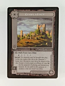 Geann A-Lisch - Carta CCG Terra di Mezzo (1997 ICE) MECCG Lidless Eye Site LotR - Foto 1 di 2