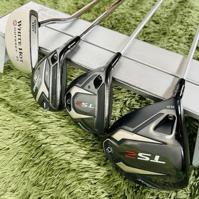 Titleist TS2 12-Piece Set Men's Golf Left 1W.18°W.21°UT.5-9.P.52°.56°.Pt FLEX S - Image 1 of 4