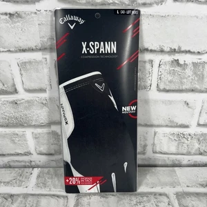 Callaway X-SPANN Golfhandschuh Large Cad links Herren - weiß/schwarz - Bild 1 von 5