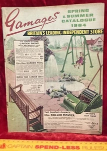 FAB VINTAGE 1964 GAMAGES UK DEPARTMENT STORE CATALOGUE CLOTHING SHOES GARDEN +++ - Picture 1 of 19