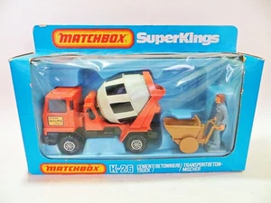 Camión mezclador de cemento Matchbox Superkings K26 'Bedford McAlpine & Sons. Sin usar, en caja - Imagen 1 de 7