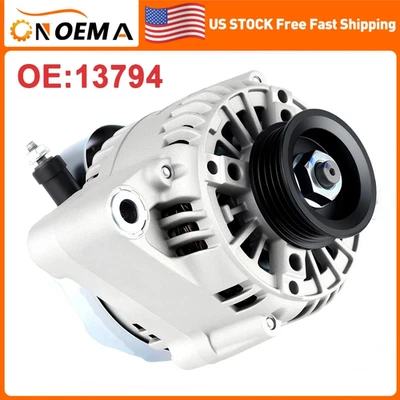 Генератор переменного тока для Toyota 4Runner 99-02 Tacoma 00-04 Tundra 00-02 3,4 л V6 80A 13794 - Изображение 1 из 4