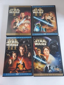 Star Wars Prequel Trilogy (DVD 6-Disc Set) Episode 1, 2 & 3 Plus Bonus DVD - Bild 1 von 9