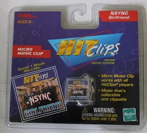 Tiger Hit Clips NSYNC "Girlfriend" Micro Personal Music Player New Sealed 2001 - Picture 1 of 2