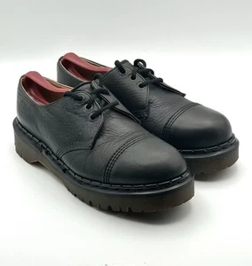 Vintage Doc Dr Martens Hergestellt in England Leder Kappe Zehe Schuhe 8266 Herren Gr. 9UK/10US - Bild 1 von 12