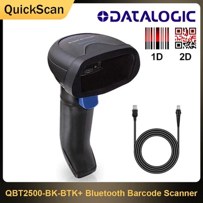 Datalogic QuickScan QBT2500 Wireless Barcode Scanner 1D 2D QR Code Reader USB - Image 1 of 4