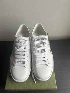 Zapatillas de cuero para mujer Gucci Ace x Disney Huey, Dewey, Louie EU34.5 US4.5 - Imagen 1 de 5