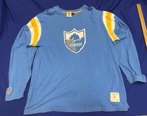 Mens Chargers Long Sleeve Shirt Embroidered NFL Vintage Collection Large - Picture 1 of 5