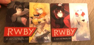 Montaña rusa lenticular NYC 2025 Anime Con Viz Media RWBY - Imagen 1 de 1
