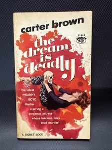 Der Traum ist tödlich von Carter Brown 1960 Signet Taschenbuch 1. Auflage - Bild 1 von 3