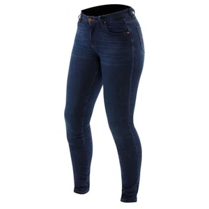 Motorcycle Pants Denim Woman Dainese SKINNY Blue - Picture 1 of 3