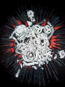 Hoonigan Racing ""Mo Motor Mo Probleme"" kurzärmeliges T-Shirt - Bild 1 von 4