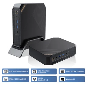 Blackview MP200 Mini PC 16GB DDR4 RAM 1TB M.2 SSD Windows 11 Pro bis zu 4,9 GHz - Bild 1 von 19