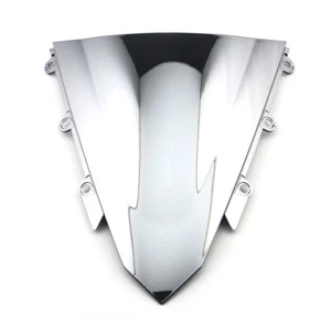 Motorcycle Windshield Windscreen For Honda CBR500R CBR400R 2016 2017 2018 Chrome - Picture 1 of 4