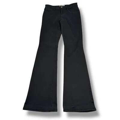 Roberto Cavalli Firenze Flare Jeans Women’s IT 40 US 4 Black Denim Dark Stretch - Image 1 of 4