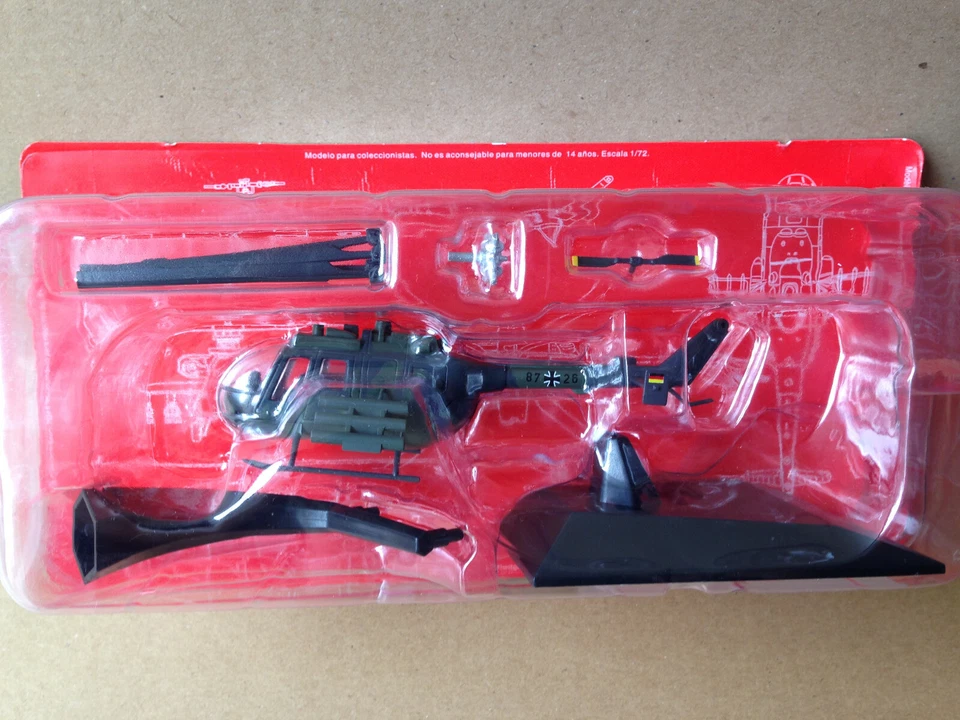 IXO METAL 1/72 HELICOPTERE HELICO MILITAIRE MBB BO 105 P ALLEMAGNE - Photo 1/4