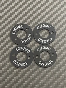 YOKOMO 870C YZ10 Dogfighter Alloy center plate black 4 - Picture 1 of 3