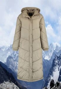 Hailys Damen Wintermantel Winterjacke Steppmantel Steppjacke Taupe Gr. M Neu - Bild 1 von 4