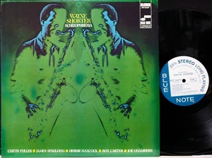 WAYNE SHORTER "SCHIZOPHRENIA" BLUE NOTE KING Japan LP Vinyl Herbie Hancock - Picture 1 of 3