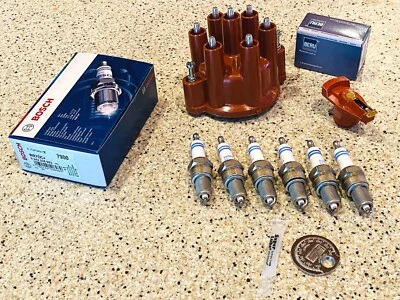 KIT DE PUESTA A PUNTO BUJÍAS DE ROTOR TAPA DISTRIBUIDOR PORSCHE 911 1984-1989 OEM Foto 1 de 4