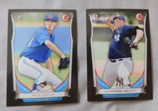2014 Bowman Draft Asia Black Baseball Card Pick one