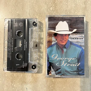 Cassette George Strait Lead On 1994 MCA Records Tested New Case - Picture 1 of 2