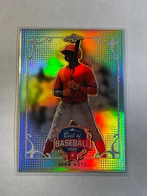 Juan Soto 2019 Leaf Best of Baseball #BB-06 Washington Nationals - Image 1 of 2