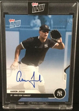 2020 TOPPS NOW ROAD TO OPENING DAY AARON JUDGE #32/49 "AUTO" ON CARD #OD-31B 🔥