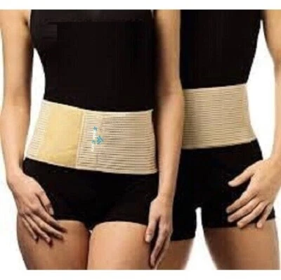 Abdominal Binder Naval Hernia Belt Waist Back Compression Bandage Support Comp.. - Image 1 of 4