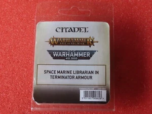 Games Workshop Warhammer 40k Space Marine Librarian in Terminator Rüstung Neu GW - Bild 1 von 4