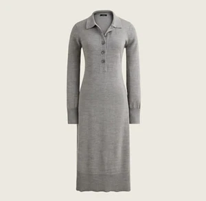 NEW J.Crew Collared merino wool sweater-dress Item BB375, Size XS - Picture 1 of 6