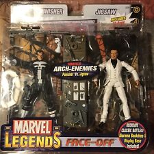 Marvel Legends Face Off Series 2 Punisher vs Jigsaw Action Figure 2Pack